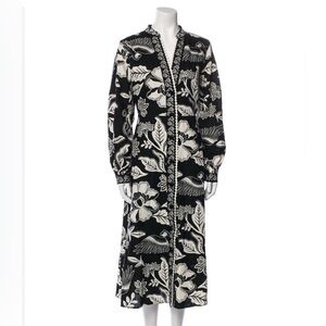Christian Lacroix Monochrome Floral Kimono
NWOT